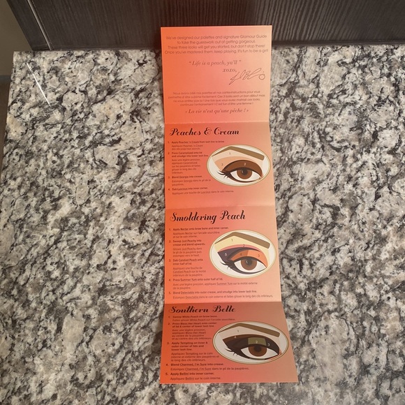 Too Faced Sweet Peach Eyeshadow Palette NEW - Picture 11 of 11